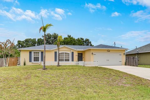 Tiny photo for 729 SW Saragossa Avenue, Port Saint Lucie, FL 34953 (MLS # B26037237)