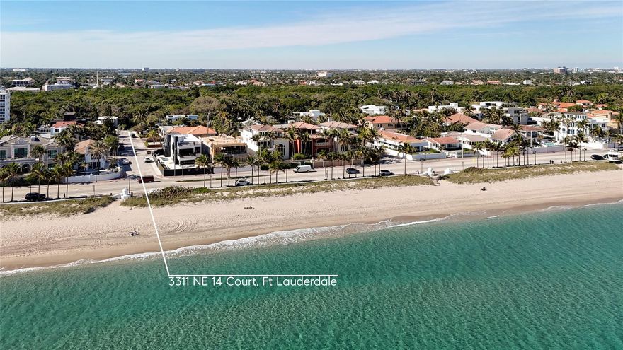 Positioned between the beach & Birch State Park. Renovated home offers three bedrooms and four full baths. Cozy fireplace, wood-beamed ceilings, chef’s kitchen and spacious dining area. Impact windows / doors, a new insulated TPO roof, zoned AC systems, water filtration system, ample storage and more.