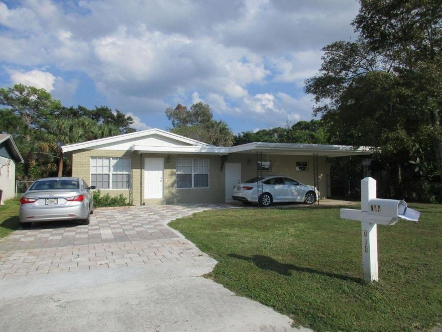 WOW! Don't miss out on the chance to own this home with Great Potential rent, the master bedroom has been converted to mother in law but con be converted back, and more came to see it!!  this single home 3 bedrooms and 2 Bath.Large patio with potential and space for pool and entertainment. Recently with new personal touches in Bath,New 2020 Air condition system. New roof on 2019 with permit.  No Restrictions, Not HOA, minutes from the Beach, Airport, Shopping and more. All information here is considered reliable but subject to error.