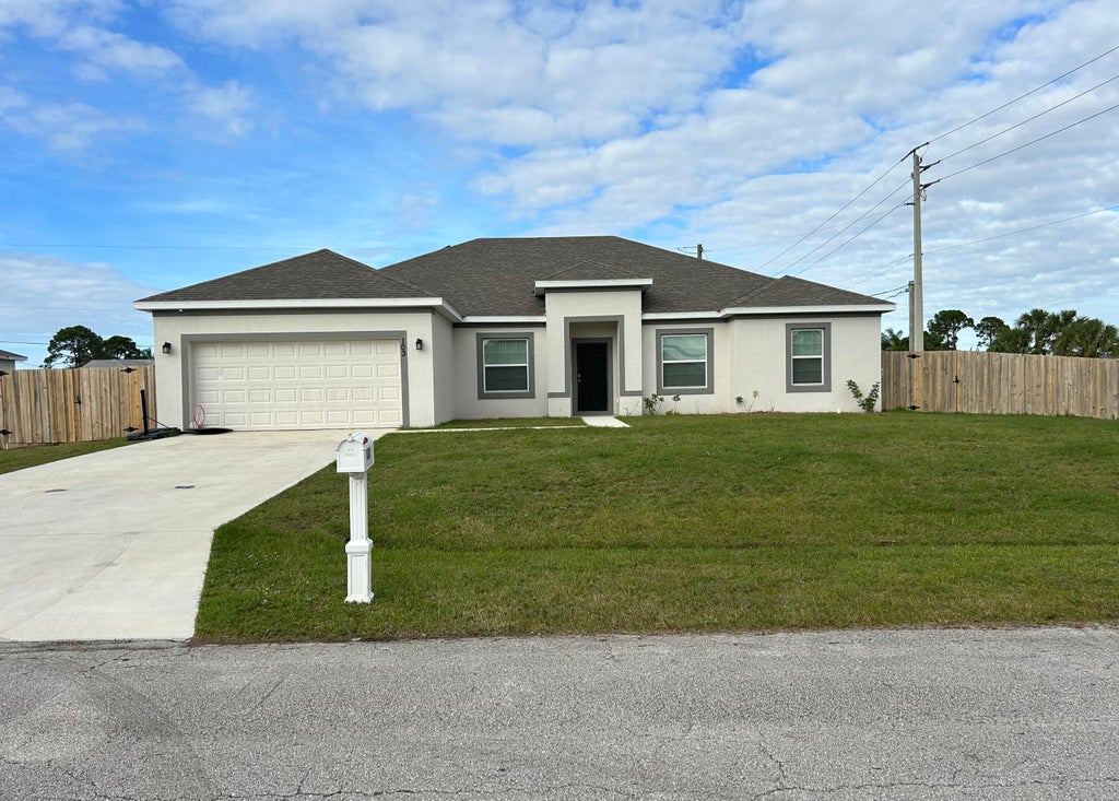 Photo of 103 SW GROVE Avenue, Port Saint Lucie, FL 34983 (MLS # B26077197)