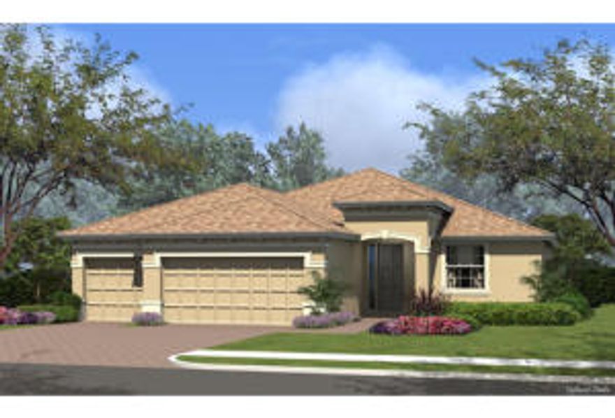 A great home with upgraded cabinets with small crown moulding and granite countertops. Tile in all walk areas.