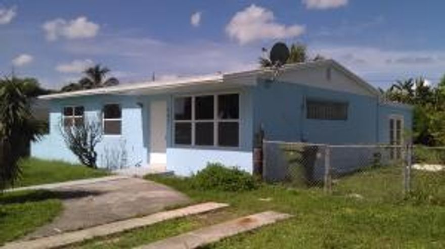 This is a three BR 1 bath single family home with walk in closets, a large den/dining room in beautiful Palm Springs.NEW ROOF, NEW AC, NEW IMPACT WINDOWS!!!Upgraded electric...block home.Completely remodeled. Convenient to shopping, schools, churches.