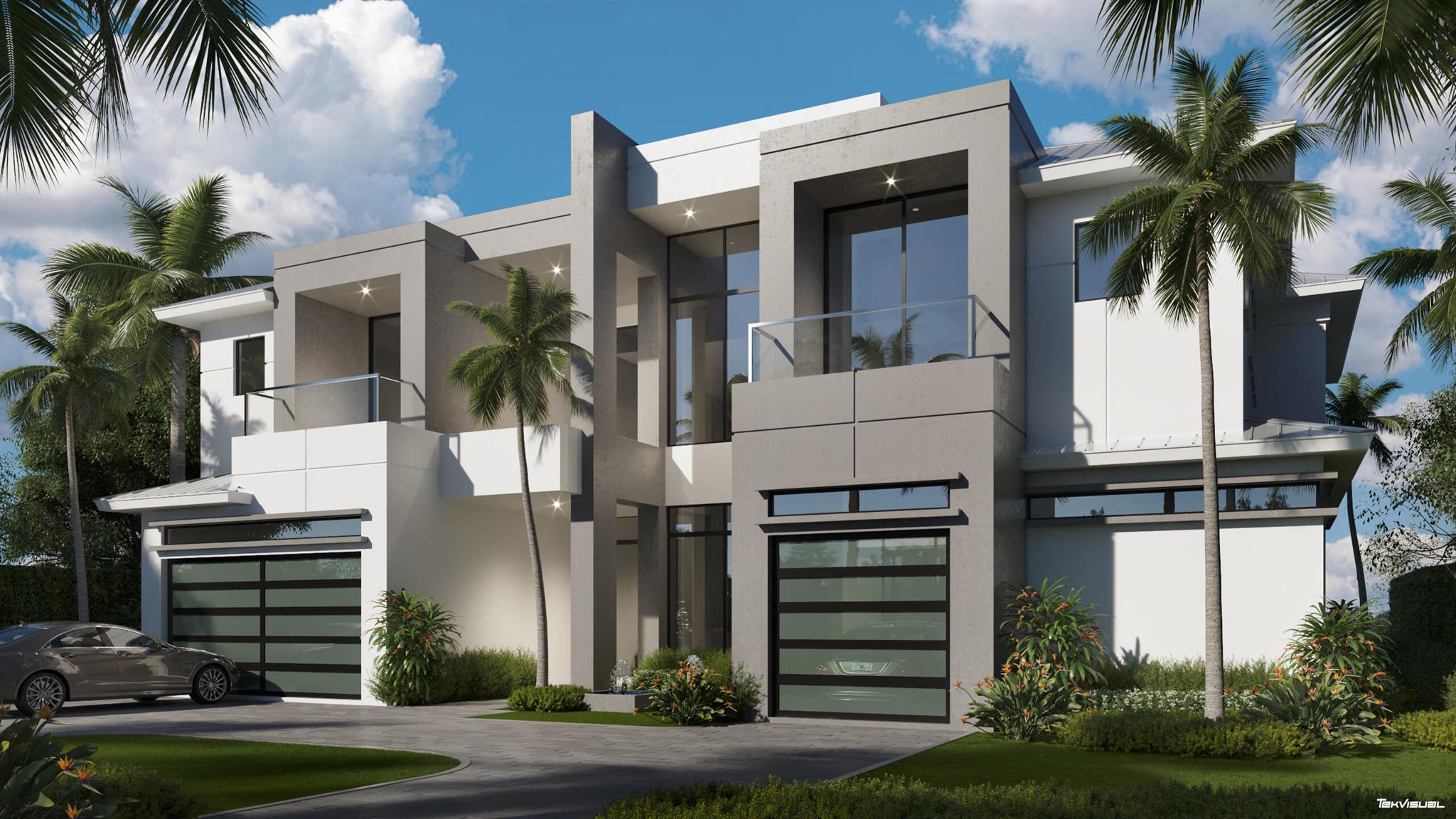 Spectacular development opportunity to build your dream home situated on +/-90' of water frontage! Enjoy beautiful views of the water and 90' of prime dockage for your boat. Only 1 mile from the public beach and a short drive to world class dining and entertainment on Atlantic Ave. The lot comes with a full set of plans for a beautiful +/-5,700 sq ft contemporary home. Already having the plans and a cleared lot can save 6 months of time in building your dream home!