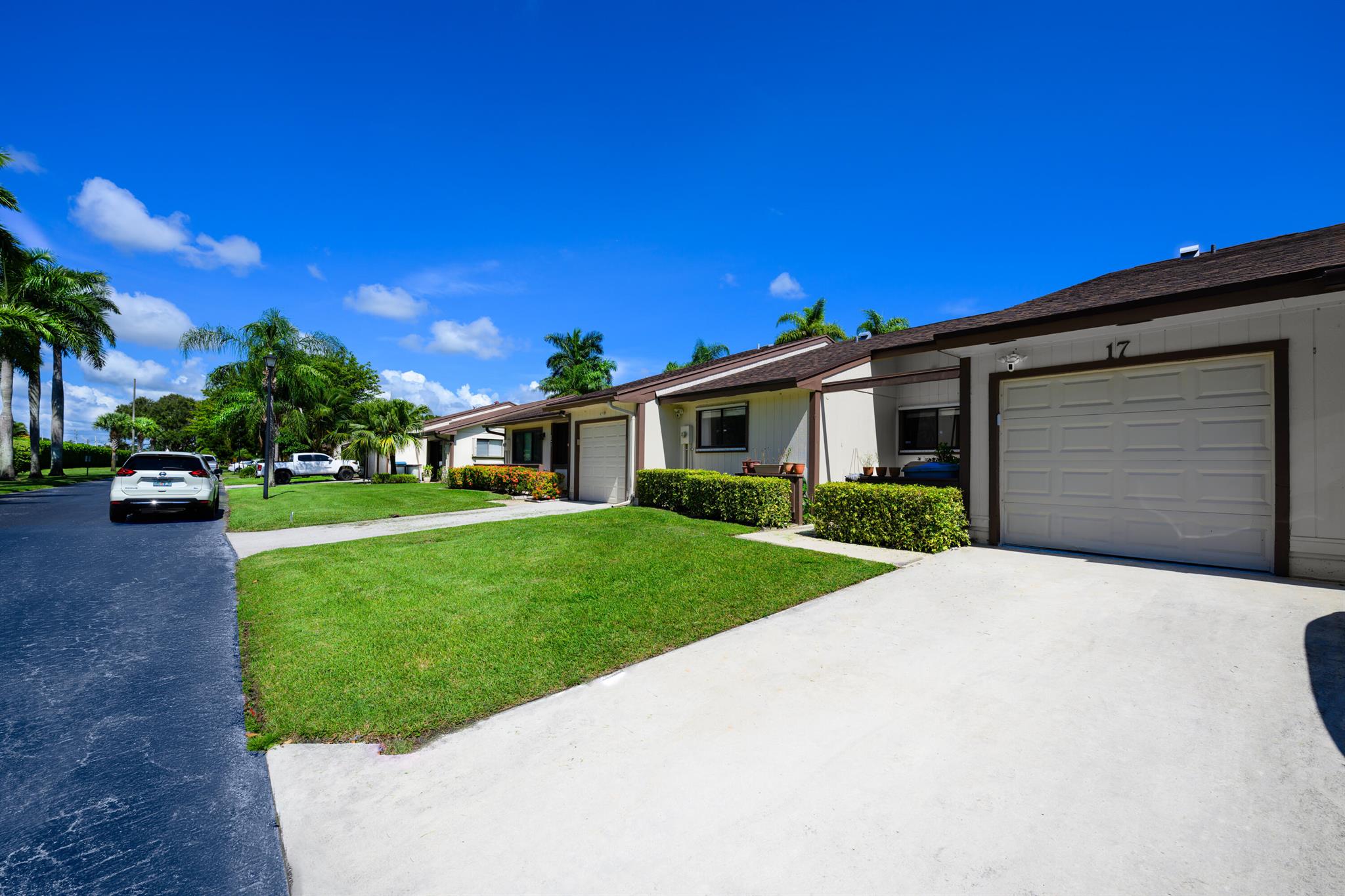 Welcome to 17 Mayfair Lane--an inviting 2-bedroom, 2-bath villa nestled in a quiet, well-maintained community just minutes from shopping, dining, and I-95. Featuring an open layout, private patio, and low HOA, this home offers comfort, convenience, and value in one of Boynton Beach's most accessible neighborhoods.