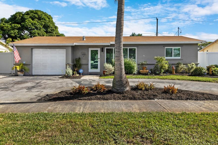 Whether a starter home or you're looking to downsize, here is the place to do it. This lovely, renovated home is ready for it's next relationship. Recently updated with impact windows and a new roof, fresh paint and a lot of love. Beautiful new bathrooms, Grey Plank Laminate flooring, new baseboards and a great layout.  You'll love the bright formal dining room.  A large backyard with tons of possibilities.  Room for a pool. Extra wide garage provides extra storage. One of the best locations in South Florida with easy access to the 95 Freeway, the turnpike and the sawgrass expressway, you can commute to anywhere easily.  Easy access to beaches, tri-rail and brightline. Also close to shopping and dining.  Let the photos and virtual tour do the talking and schedule your tour today.