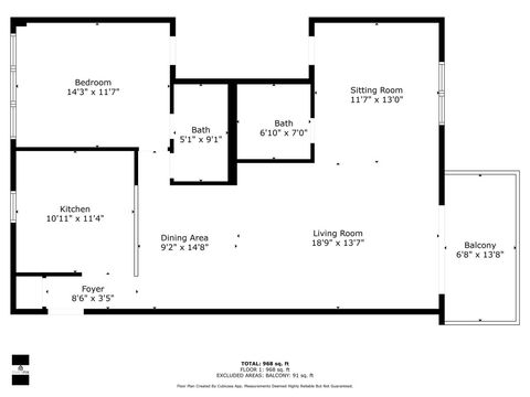 Tiny photo for 1051 Hillsboro Mile #307e, Hillsboro Beach, FL 33062 (MLS # F10501301)