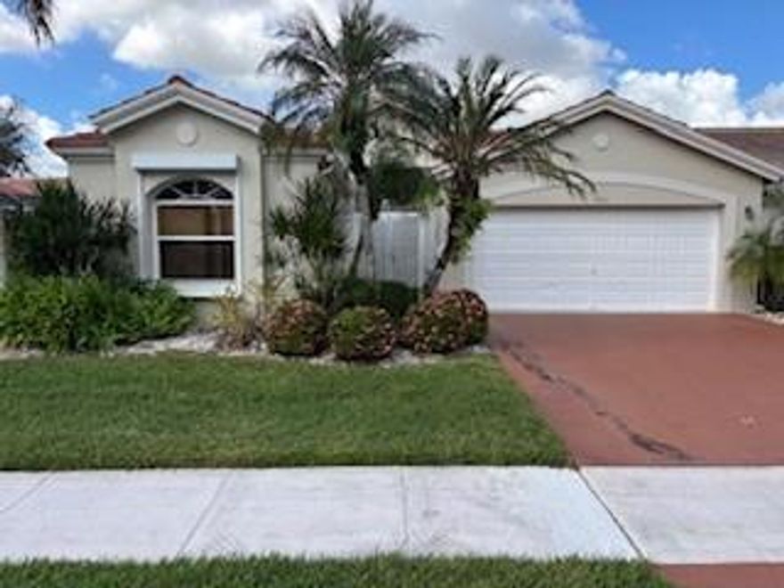 Welcome to the absolute best opportunity in all of Boynton Beach!!  This gorgeous home is located in a 55+ community with tons and tons of adult amenities. Home offers a laundry room and utility sink, lots of storage very private rear patio overlooking serene lake view and gorgeous sunsets. Don't miss this comfortable, easy-living home!  Palm Isles offers a wealth of clubs, activities and events. Multi-million Dollar Renovated Clubhouse reopens later this year! Get in and get ahead!