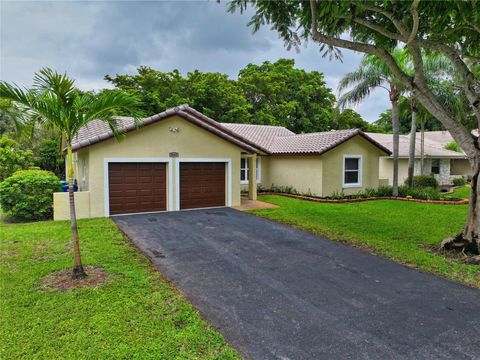 A home in Coral Springs