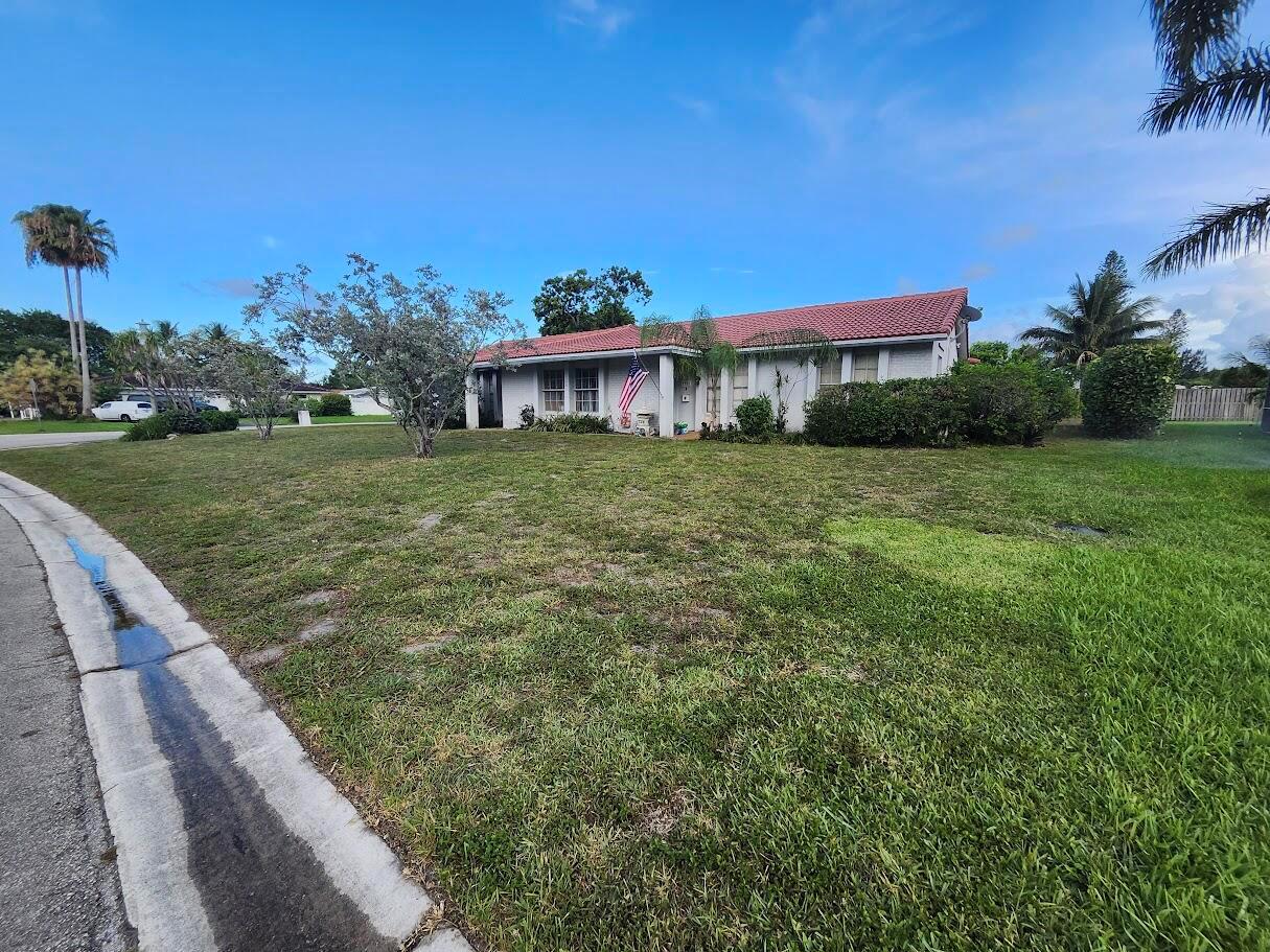 Great size lot 14525 sq ft (CORNER) in very desairable neighborhood. Newer roof 2020, newer ac .. Needs a little TLC ..