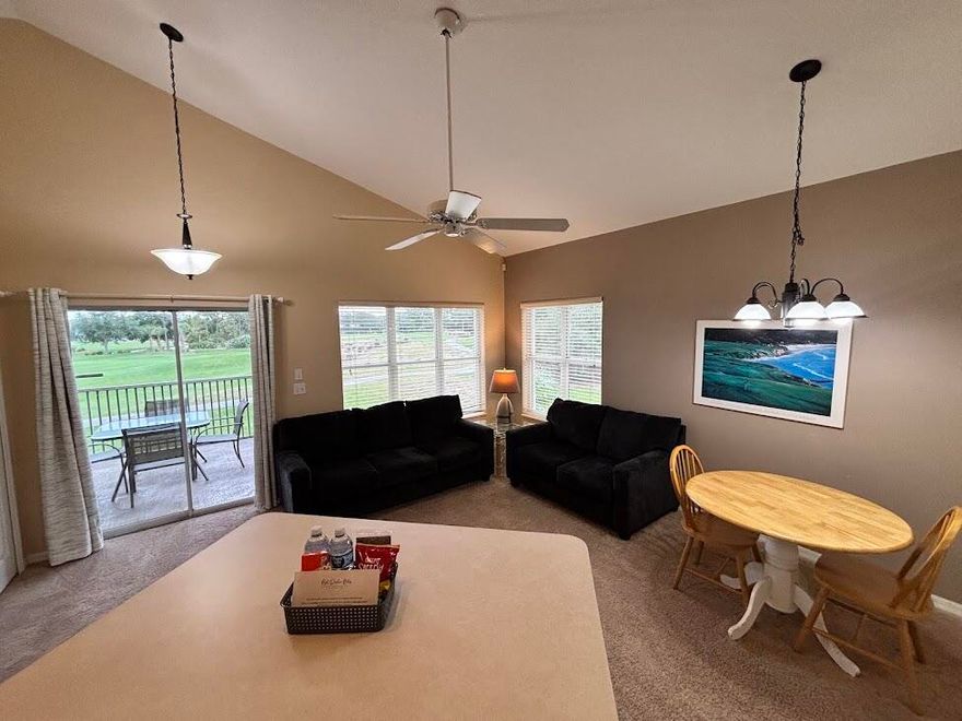 Beautiful 2nd-floor Golf Villa in PGA Village with one of the best golf course views in the community! This 2BR/2.5BA villa is fully furnished and offers a bright, open layout, private screened patio, and a spacious primary suite with jacuzzi tub. Ideal for full-time living, a seasonal retreat, or an excellent short-term rental investment. Located in the gated Golf Villas community close to golf, dining, shopping, and I-95. Turnkey and ready for its next owner!