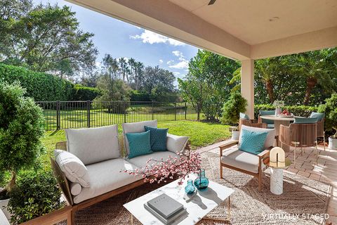 A home in Palm Beach Gardens