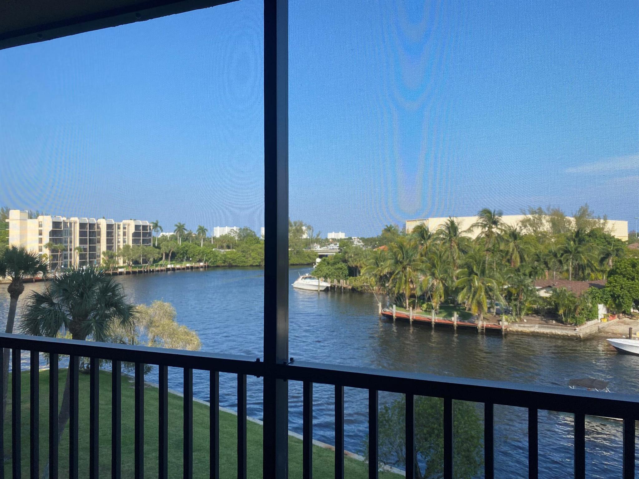 Stunning waterfront views in this beautifully renovated 2BR/2BA condo. Modern open kitchen with granite counters, stainless appliances & breakfast bar. Split floor plan, master with walk-in closet. Bright & move-in ready. Screened balcony overlooks wide Hillsboro Canal with daily boat parades! Community features 5 heated pools, boat slips, tennis, fitness center & clubhouse. Near shopping, dining & beaches. Available furnished, partially furnished or unfurnished. Includes: gated security, water, hot water & cable with HBO. All ages welcome. No pets, pickup trucks, commercial vehicles or motorcycles allowed.