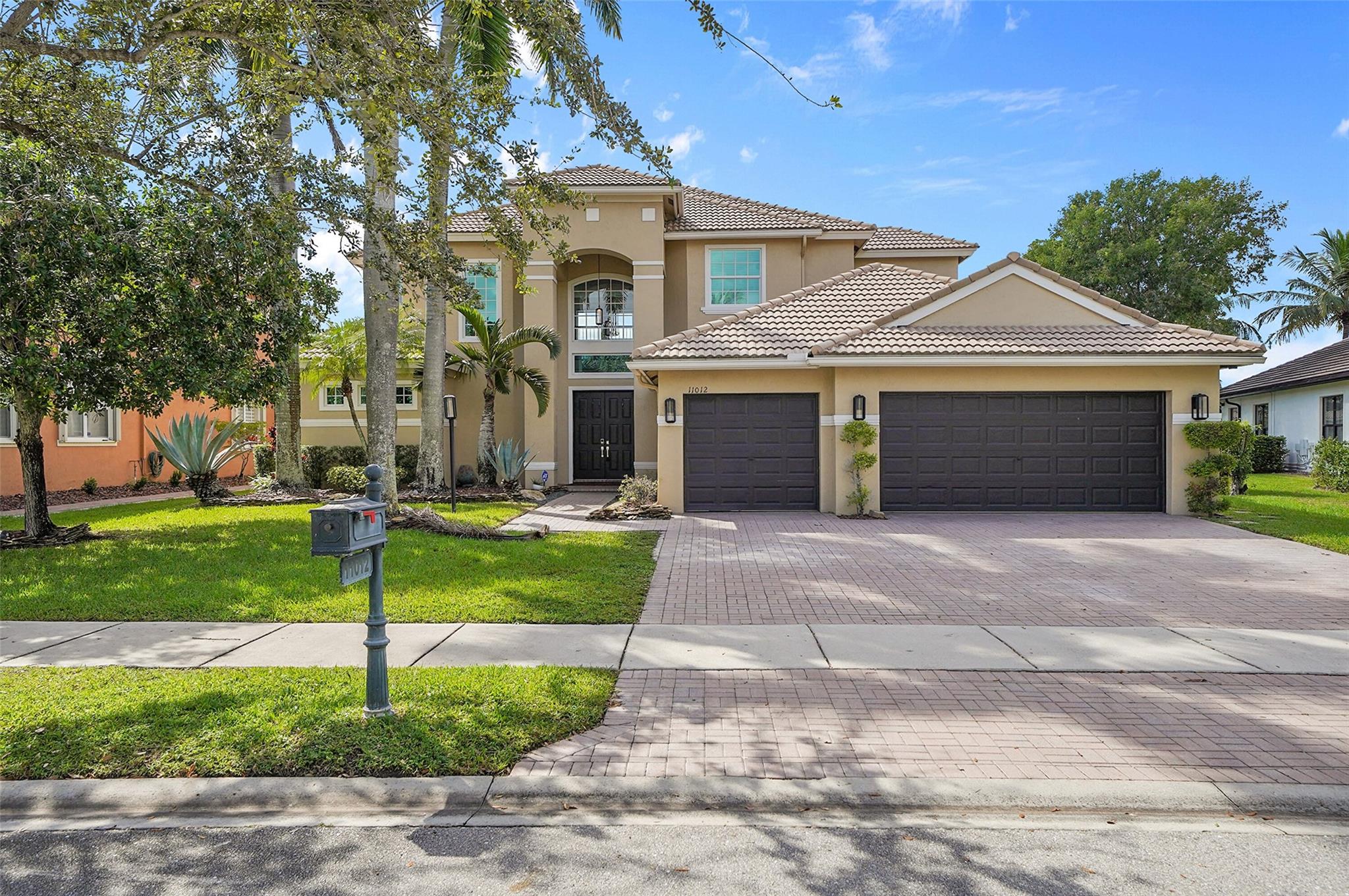 Best Available Rental In Desirable Parkland Isles! Over $145K In Upgrades! 5 Bed/4 Bath + Loft, Waterfront Pool Home w/3-Car Garage. PGT Impact Windows Throughout! Stunning Travertine Patio Area w/Solar Heated Pool & Spa. Marble Floors In Main Living Areas. Wood Floors In All Bedrooms & Upstairs. Oversized Loft Upstairs! Convenient duel Staircases located at the Entry & By Kitchen! Expansive Kitchen w/Granite Counters, Island, Stainless Steel Appliances, Double Oven, Spacious Family Room Overlooking Patio, Large Downstairs Master Bed w/Sitting Area and Patio Access. Another Full Bed & Bath Downstairs, HOA Included Comcast High Speed Internet, Cable, ADT Alarm, & Resort Style Amenities, On-Site Management, Guard Gated, 3 A-Rated Schools are within Walking Distance. Won't Last!