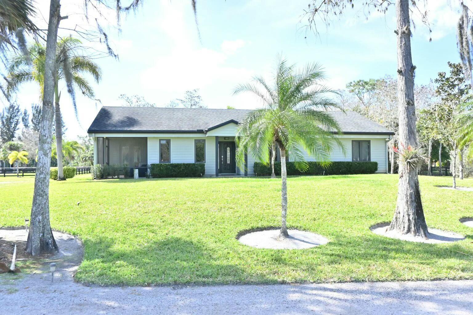 Renovated, fully furnished, 3 bedroom and 2 and half bathroom in Deer run. Home is located on peaceful and quiet gated 10 acre horse farm. Close to southern with quick access to Palm Beach international airport, West palm beach, grocery stores and shopping. This is a wonderful summer home while you discover everything the Palm Beach has to offer. Pets case by case. Rental is for home only. Available April 1st through December 15. Not available annually