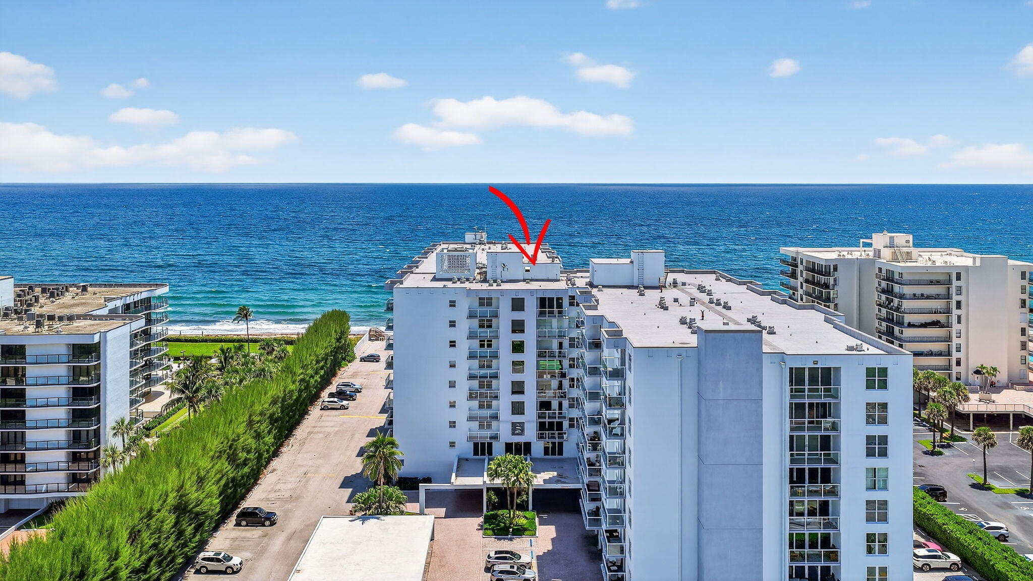 Oceanfront Condo with Resort-Style LivingExperience the ultimate in luxury and comfort with this ready-to-move-in oceanfront condominium, perfect for the upcoming season. Enjoy breathtaking ocean and Intracoastal views from the balcony, where you can feel the gentle ocean breeze. Every room in this condo has been meticulously updated, featuring impact windows for added safety and peace of mind.This building offers a plethora of perks, including internet, cable, hot water, and building air conditioning, all provided for your unit. The expansive pool deck area is equipped with an outdoor kitchen and grilling area, as well as direct ocean access. Located just minutes away from Palm Beach, you'll have access to world-class dining, shopping, and the airport.