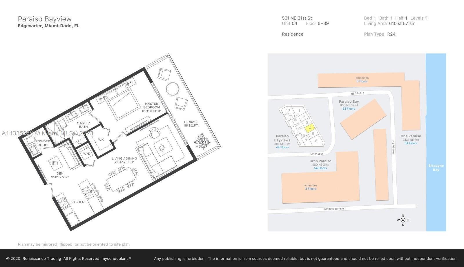 PARAISO BAYVIEWS CONDO - Residential Lease
