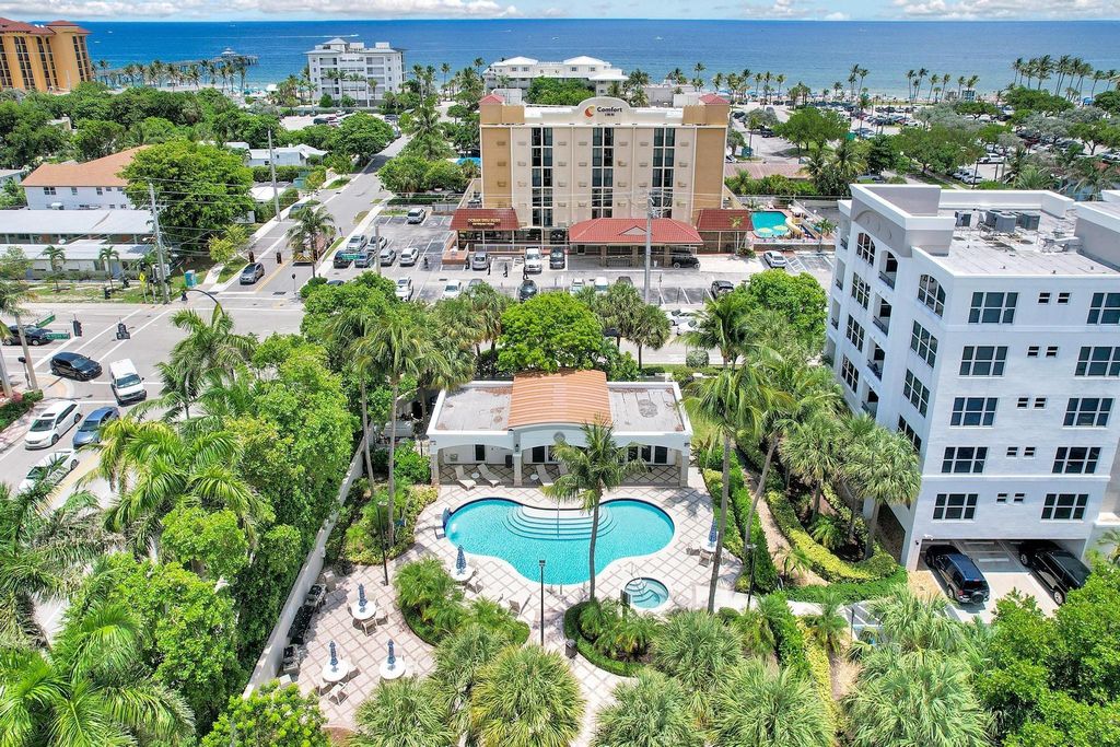 Photo of 101 S Ocean Drive #204, Deerfield Beach, FL 33441 (MLS # F10450502)