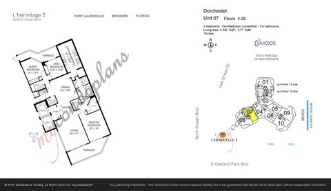 3200 N Ocean Boulevard 1907 Fort Lauderdale FL 33308