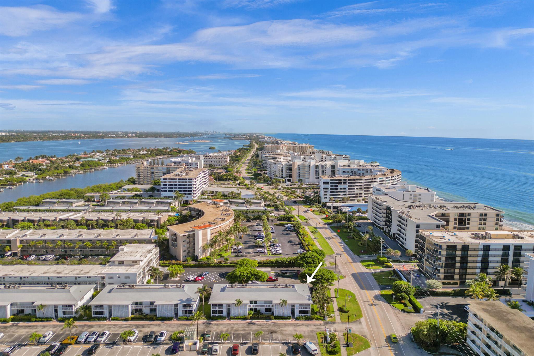 Palm Beach Villas in South Palm Beach, Florida, features this inviting first-floor 1-bedroom, 1.5-bath condo, offering comfort and convenience just a short walk from the beach. The unit includes a brand-new A/C and water heater, providing modern efficiency in a well-maintained, charming community. Residents enjoy a heated pool, BBQ area, and all in a quiet coastal setting within walking distance to the ocean, shops, dining, and the Intracoastal Waterway. Pets Allowed under 25 pounds
