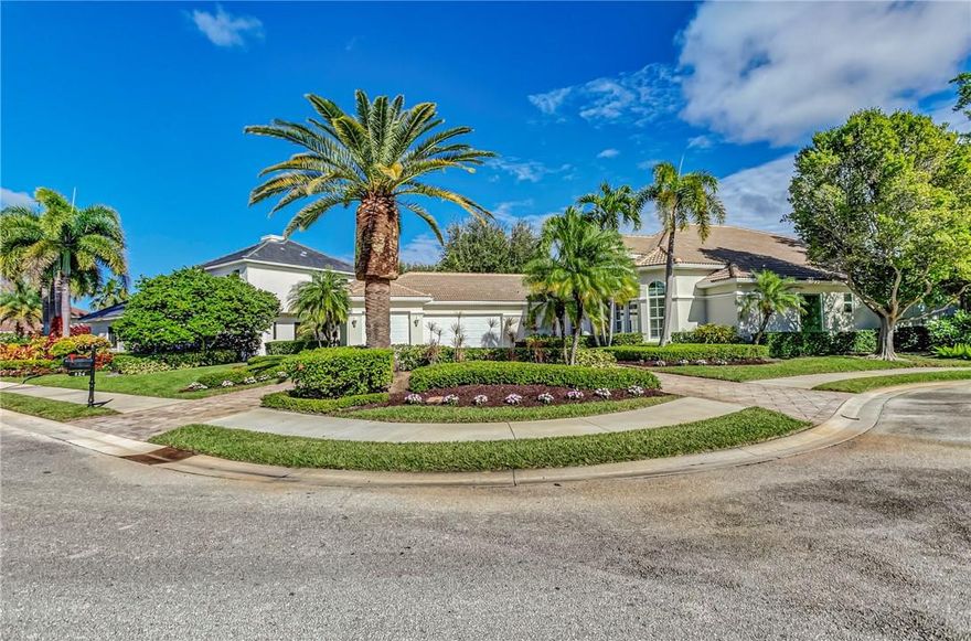 BEAUTIFUL CUSTOM HOME WITH A MAGNIFICENT WATER VIEW. FANTASTIC OVERSIZED LOT WITH A LARGE SIDE AND BACKYARD. 4 BEDROOMS AND 3 1/2 BATHS. CIRCULAR DRIVEWAY, LUSH LANDSCAPING, AND BEAUTIFUL CURB APPEAL. OPEN KITCHEN AND FAMILY ROOM, FORMAL LIVING ROOM. BRAZILLIAN WOOD FLOOR IN THE DINING ROOM. SAFE ROOM IN THE PRIMARY BEDROOM. 20-KW WHOLE-HOUSE GENERATOR WITH AN AUTOMATIC TRANSFER SWITCH. RARE OVERSIZED 850 FT 3-CAR GARAGE. SCREENED PATIO AND POOL AND SPA. WELL AND PUMP SYSTEM WITH TREATED WATER ELIMINATING RUST. ALL NEW IMPACT DOORS AND WINDOWS. NEWER ROOF AND GUTTERS. SALTWATER POOL WITH AQUALINK SYSTEM AND POOL HEATER. MINIMUM SOCIAL MEMBERSHIP CAN BE UPGRADED TO RACQUET, SPORTS, OR FULL GOLF. LOCATED NEAR THE MILITARY ROAD ENTRANCE. CLOSING MUST OCCUR IN OR AFTER JUNE 2023. 24-HOUR NOTICE APPOINTMENTS ONLY. STANDARD FARBAR CONTRACTS ONLY. RARE SOCIAL MEMBERSHIP CAN BE UPGRADED.