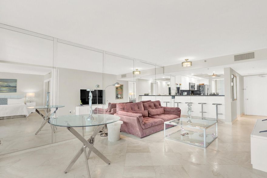 Introducing Residence G-306 a 2BR/2BA condominium now available in the prestigious Yacht & Racquet Club of Boca Raton. This lovely unit boasts water views and lots of natural light throughout the day.  
Only here at YARCOBR can you find a full-service restaurant and bar open six days a week, offering brunch, lunch, happy hour and dinner. Newly renovated and poolside, this Chickee Bar adds to the community's unique appeal. Additionally YARCOBR has 750 feet of private beach, a deep-water marina, three heated pools and two hot tubs. Exciting renovations just completed on the newly-opened state-of-the-art clubhouse that features a 3000 sq ft fitness center, an additional 1600 sq ft exercise studio, several versatile multi-purpose rooms, a full kitchen and pantry for special events, an art room, performance space, conference area, and an administrative office suite. With the addition of 12 new pickleball courts, the already active racquet sports program will be further enhanced, and EV charging stations will soon be available on-site. Don't miss the opportunity to make F-604 yours. YARCOBR truly offers a blend of comfort and high-end coastal living, luxury and convenience - everything you need right at your doorstep. Perfectly positioned between the ocean and the intracoastal on A1A, it offers the ultimate in the Boca Raton resort lifestyle. Call us today!