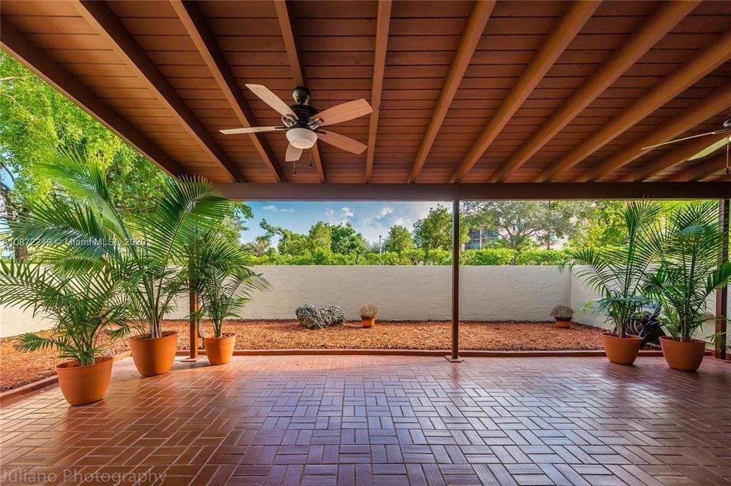 Beautifully maintained 3-bedroom, 2-bathroom home in Oakview offers both comfort and style in a prime location. Fully equipped kitchen boasts granite countertops and sleek stainless-steel appliances, perfect for culinary enthusiasts. The home is secured with impact-resistant windows and doors, fenced backyard featuring a charming, covered terrace with a wood-paneled ceiling and a separate barbecue area—ideal for outdoor entertaining or quiet relaxation. Community’s exceptional amenities, including swimming pools, tennis courts, scenic walking trails, and a tranquil lake. Within walking distance to shops and restaurants and only minutes from Doral, Coral Gables, Miami International Airport, Downtown Miami, and major highways. Schedule your showing today!