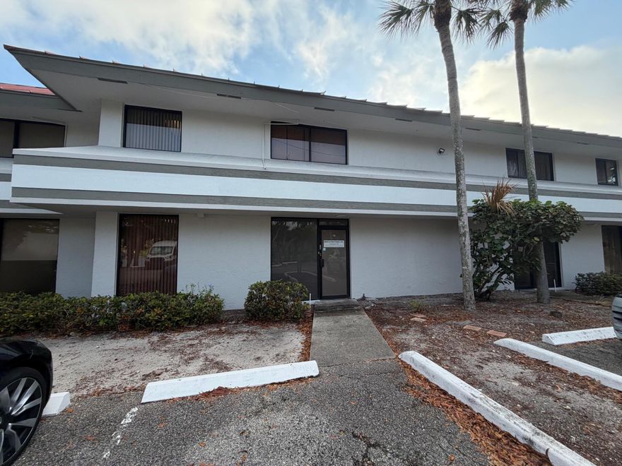 Rarely available two-story office/warehouse flex space totaling 2,309 SF, conveniently located off Rogers Circle and Clint Moore Road in Boca Raton. This well-maintained unit features approximately 70% office and 30% warehouse, making it ideal for low-occupancy offices, showroom use, light distribution, or similar business operations. The storefront/office area opens into a lobby or showroom, with a large office or conference room and a bathroom on the first floor. Stairs lead to the second level, which includes two large offices or conference rooms and additional storage space. The unit is equipped with two separate A/C systems for efficient climate control. The warehouse area offers high ceilings, air conditioning, a large overhead garage door, a service door, and a washer and dryer located in the rear warehouse area.

Situated in a desirable light industrial area, the property provides excellent access to I-95 and is surrounded by major businesses including Costco, FedEx, and other well-known retailers and service providers. An excellent opportunity in a prime Boca Raton location.