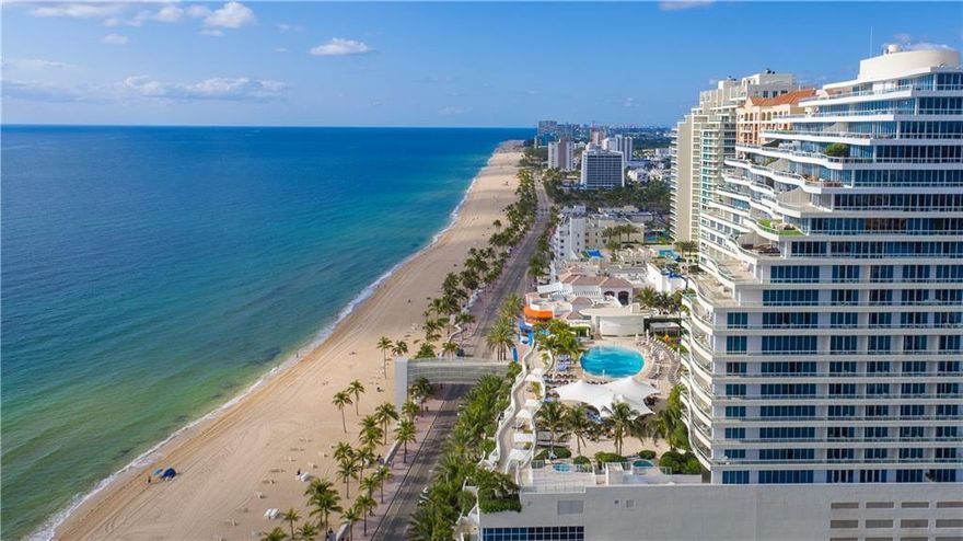 This direct ocean facing condo in the award winning Ritz-Carlton, Ft. Lauderdale Beach offers a lifestyle of resort hospitality & pampered living along with the opportunity to have rentals managed by the hotel. The one bedroom Hotel-Residence is finished with a terrace over-looking the ocean and pool, a breakfast kitchen including luxury appliances, a half bath & living room with a pull-out sofa, newer furnishings and décor. Enjoy exquisite hotel amenities like the tropical pool deck suspended over the Atlantic, in-room dining, 10,000 SF Spa, state-of-the-art fitness center, two bars & restaurants & 3 high-end boutiques. The property is crowned by a grand ballroom. Rental program is completely flexible & optional. (Photos coming soon, condo has been occupied with rentals)