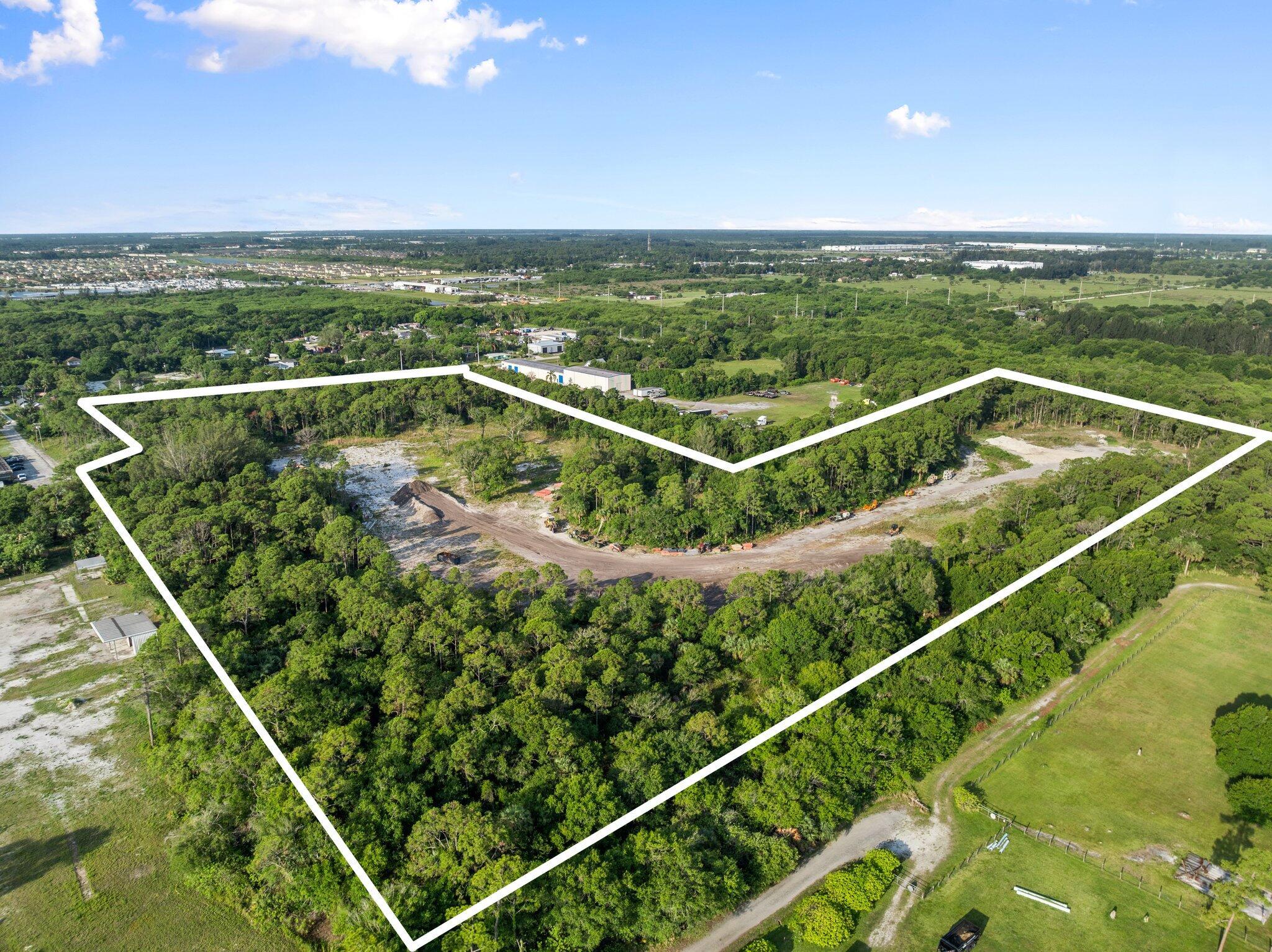Presenting an opportunity to acquire +/-24.20 acres of Light Industrial-zoned (IL) land in one of Florida's fastest-growing regions -- St. Lucie County. Located along Metzger Road, this expansive parcel offers an ideal setting for industrial, manufacturing, warehouse, distribution, or flex-space development. With flexible land use, strategic positioning, and access to major transportation corridors, this site is primed for developers, users, or investors seeking long-term value and scalable industrial potential.The property has excellent accessibility, just minutes from I-95, US-1, and the Florida Turnpike, making it an ideal location for logistics and regional distribution operations. The parcel features a flat