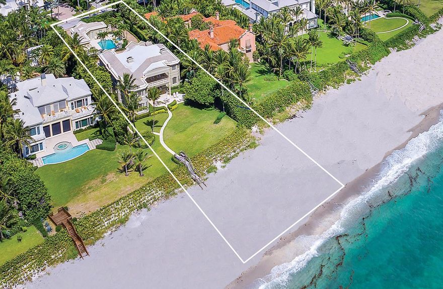 It is extremely rare for an oceanfront Estate to be listed for sale in the exclusive Lost Tree Village.  Centrally located and available for the first time in almost 30 years, this 1+ Acre Property has approx. 103' of frontage, and features over 17,000 total sq. ft. with 12,690 sq. ft. of living space. A one of a kind ''true generational estate'' this architectural masterpiece was built with the highest quality of construction, offering a true sense of home with 10 Bedrooms and 10 full and 4 half Baths, as well as 2 Bonus Bedrooms and 2 full Baths in the guesthouse and only a short distance from the Beach Club. Exquisite detail, including intricate stonework, enhance this spectacular home and offer the perfect blend of classic elegance and charm.