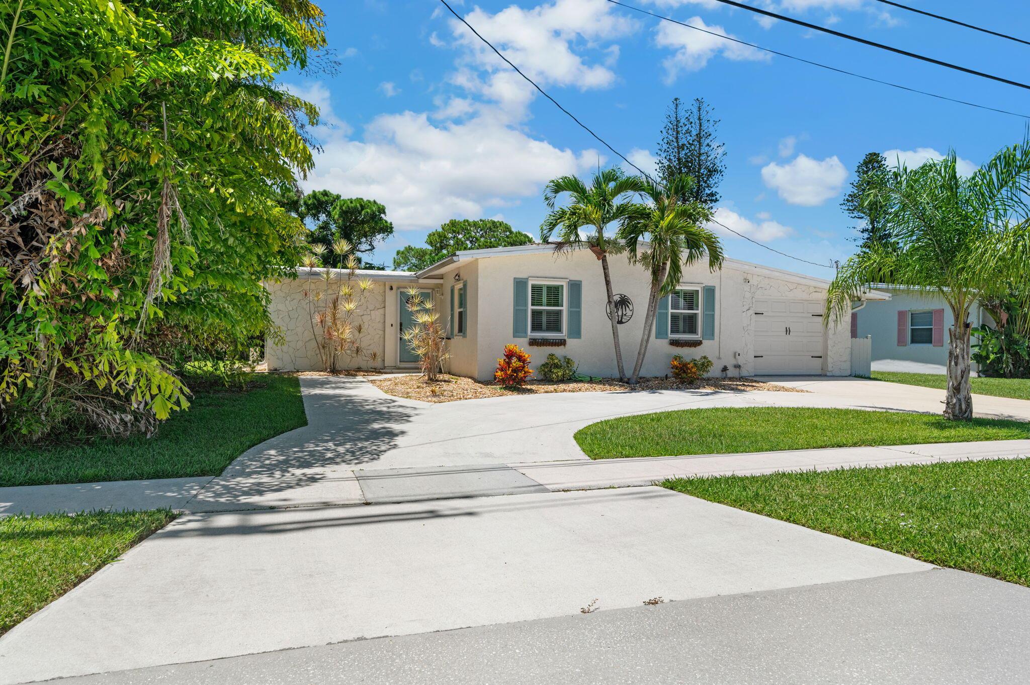 ready to move in 3 bedroom, 2 bath home in Sandpiper bay community. Screened in salt water pool with custom tiki hut and hot tub. Granite kitchen with stainless appliances. 3rd bedroom has murphy bed. 1 car garage and laundry room and instant hot water heater. No pets, no smoking. Owner will pay for landscaping and pool maintenance. Water paid by owner up to $100/month. Short distance to the upcoming Hyatt Resort and Freedom rental boat dockage. Hurricane protection includes: 2020 metal roof and impact windows on front of home.