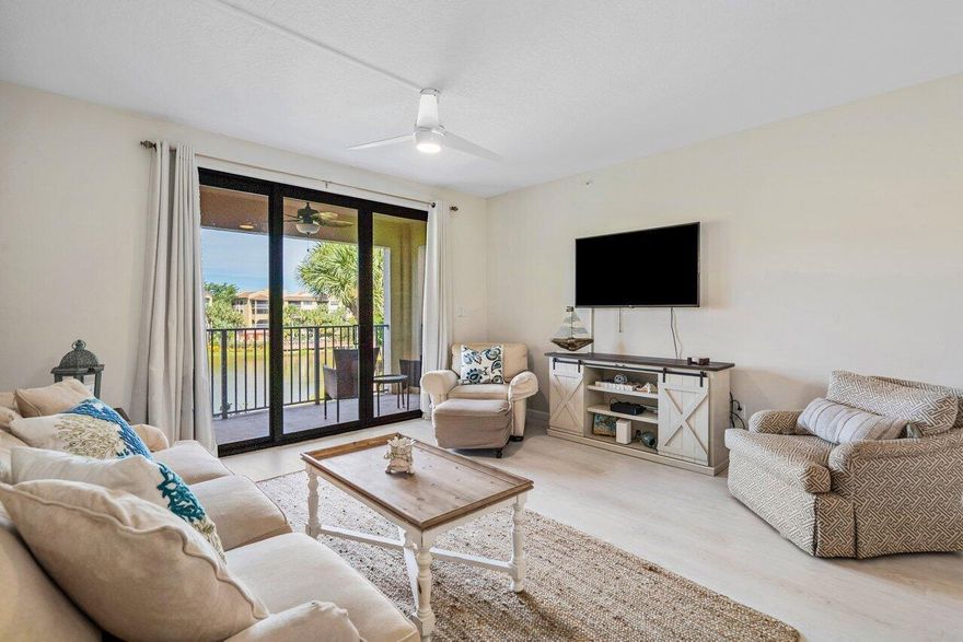 Available June-November 2025 (Off-Season) & January-April 2026 (Seasonal): Your Ultimate Juno Beach Getaway!Ready to escape to paradise? This beautifully updated 2-bedroom, 2-bathroom condo in the heart of Juno Beach is the perfect coastal retreat--whether you're looking for a relaxing off-season hideaway or a sun-filled seasonal stay! Step inside and take in the serene lake views, sleek white laminate flooring, and impact windows that bring style, security, and sunlight into every room.The primary suite is a true haven with a luxurious king-sized bed and a dedicated desk space--perfect for remote work or planning your next beach day. The guest bedroom features a cozy queen-sized bed, ideal for hosting friends or family.