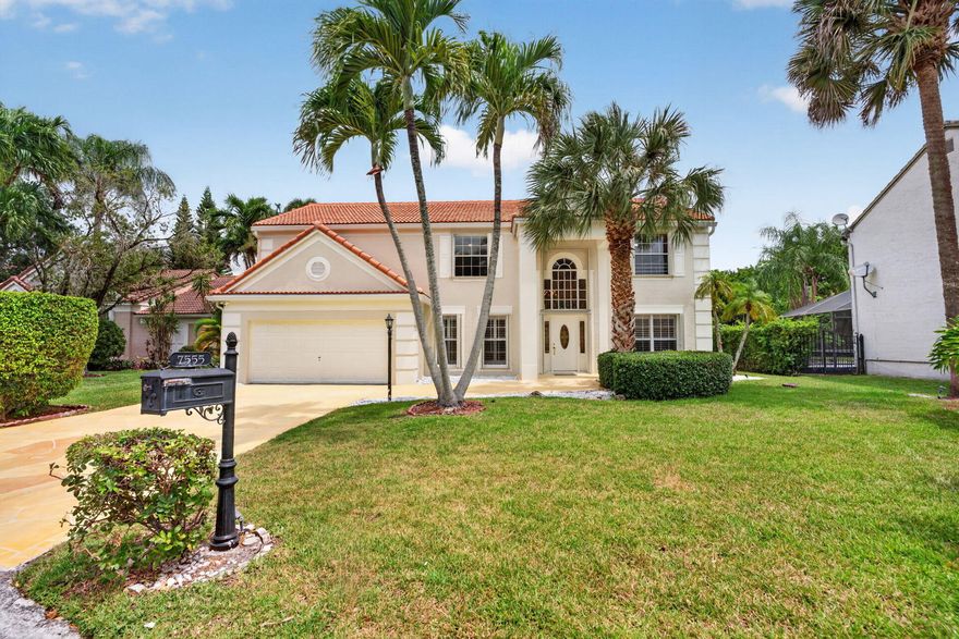 Beautifully updated and move-in ready home in the heart of Coral Springs offering style, comfort, and peace of mind throughout! Located at 7555 Live Oak Dr, this residence showcases fresh interior paint (2026) and exterior paint (2022), enhancing its curb appeal. Major upgrades include a new roof (2022) with warranty, full home repiping (2019), and two newer A/C units (2019) for long-term efficiency. Accordion hurricane shutters and a code-compliant garage door provide added protection. The kitchen features stainless steel appliances, including a 2025 refrigerator under warranty, with additional appliances less than 5 years old. Bathrooms and cabinetry have been tastefully resurfaced for a modern feel. Enjoy a fully fenced 1/4+ acre lot with a private backyard oasis, stamped concrete drive
