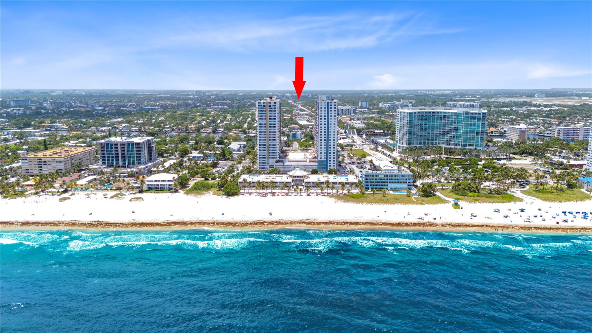 Enjoy coastal living in this beautifully maintained 2-bedroom, 2-bathroom condo just steps from the sand in vibrant Pompano Beach. This unit features a blend of tile and laminate flooring throughout, offering easy maintenance and comfort. Resort-Style Amenities Include: Beachfront recreation center with BBQ picnic area, Two fully equipped fitness centers, Two swimming pools, Billiard room, Clubhouse, On-site café serving breakfast and lunch, Bar/lounge, 24/7 secure lobby with guard, Private garage parking with elevator access. Cable and internet included in the monthly fee. Perfectly located within walking distance to shopping, dining, the fishing pier, Tiki bar, and all the entertainment Pompano Beach has to offer. The building is currently undergoing concrete restoration.