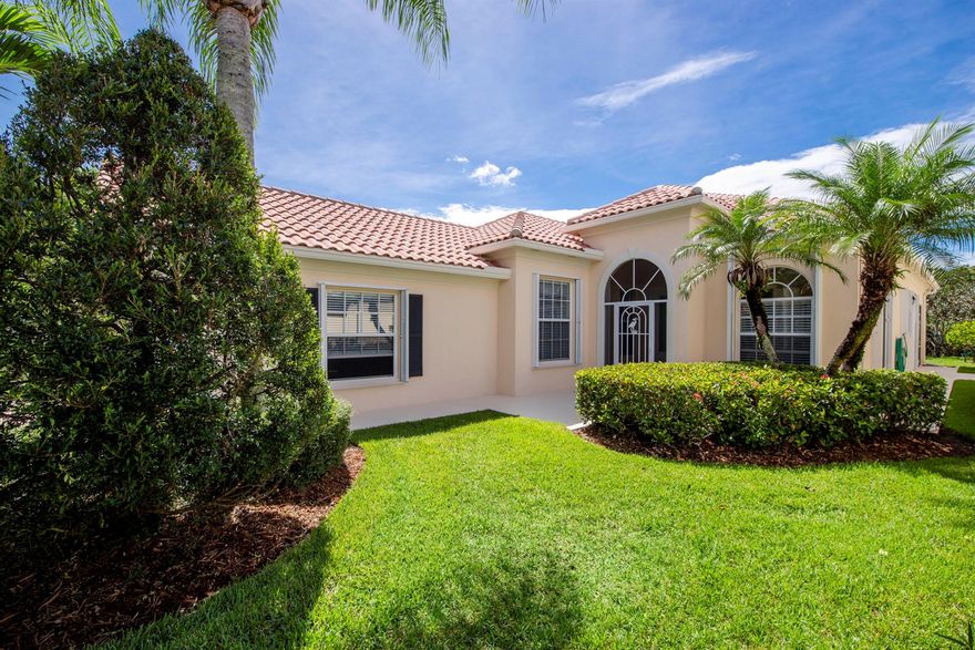 Welcome to The Retreat, a resort-style, all-ages community that perfectly blends tranquility and comfort in a stunning natural setting. This immaculate 3-bedroom, 2.5-bath home has been tastefully updated with granite countertops, 2023 appliances, elegant wood-look flooring and more! Move right in and enjoy a light-filled open floor plan with volume ceilings, ideal for both relaxed everyday living and effortless entertaining. Ideally located just steps from the clubhouse with a heated pool, fitness center, tennis & pickleball courts and bocce ball, The Retreat offers something for everyone. All this, plus a prime location just minutes from championship golf, pristine beaches, shopping, dining, and entertainment. Available furnished or unfurnished.