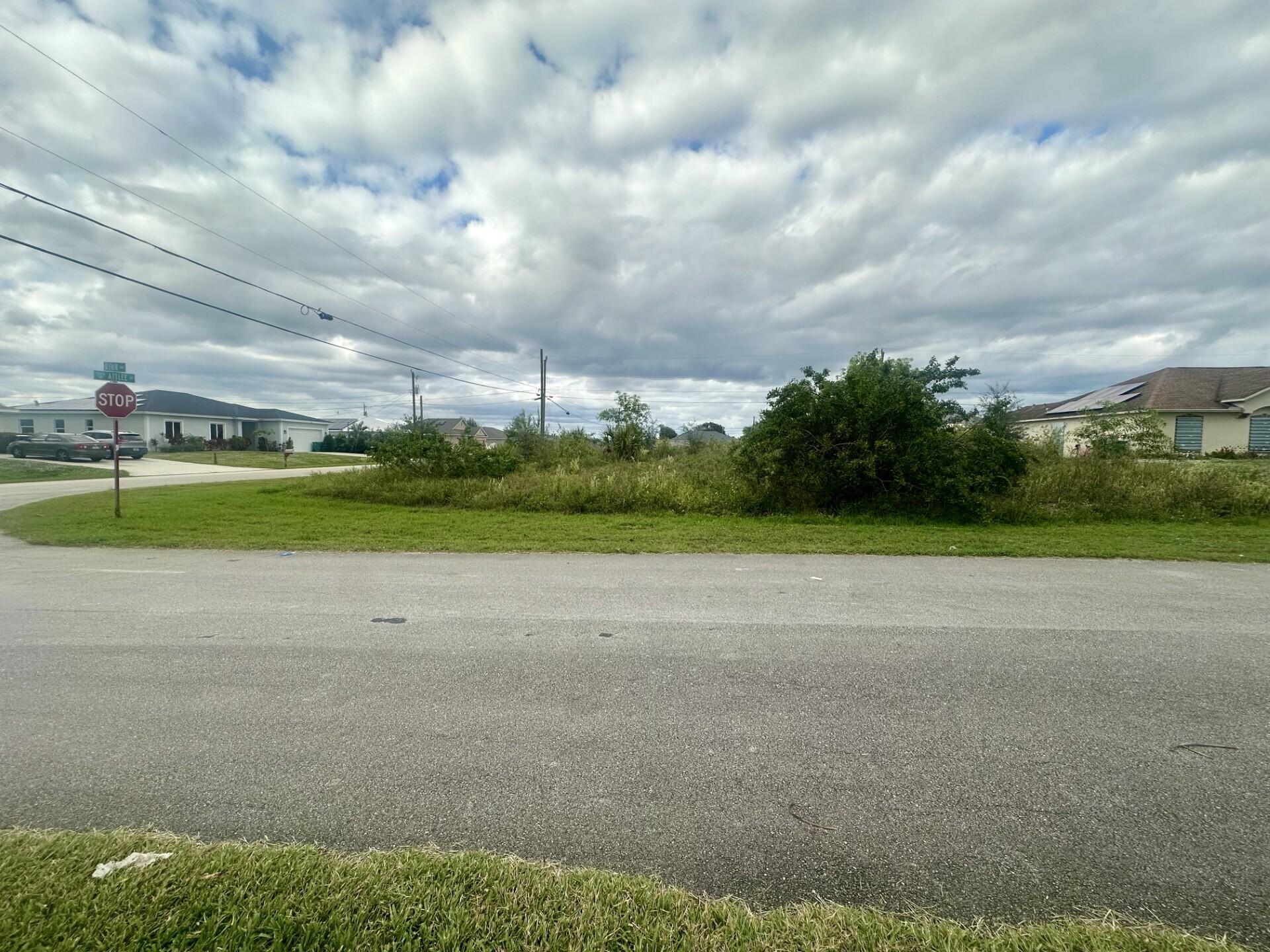 Build your dream home on this oversized corner lot in one of Port St. Lucie's most desirable non-HOA locations! This is a rare opportunity to own a spacious, well-located lot in a growing area of Port St. Lucie. Whether you're an investor or looking to build your forever home, this property checks all the boxes!Just minutes to I-95 & Florida Turnpike- easy commute north or south.Close to shopping, dining, beaches, and golf courses.Excellent nearby schools.