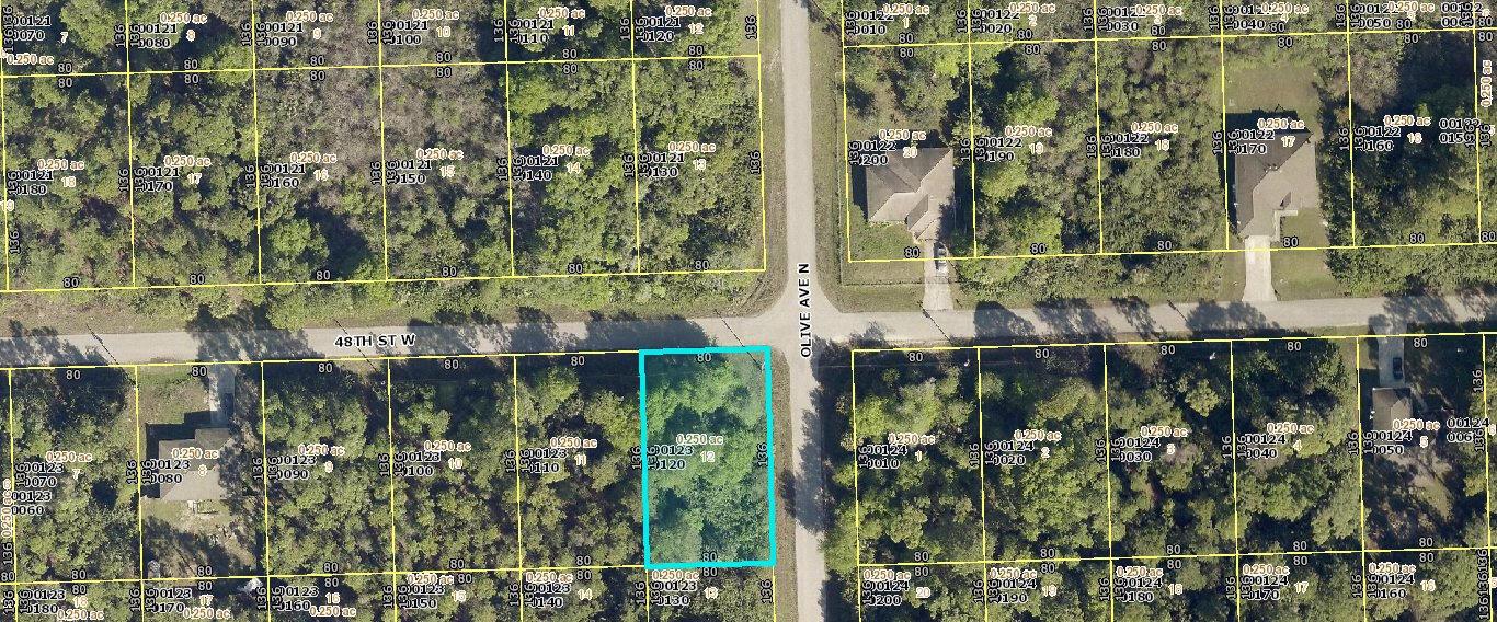 BUILD YOUR CUSTOM HOME ON THIS ,25 ACRE CORNER HOME SITE. PLEASE VERIFY THE ACCURACY OF ALL AVAILABLE UTILITIES.