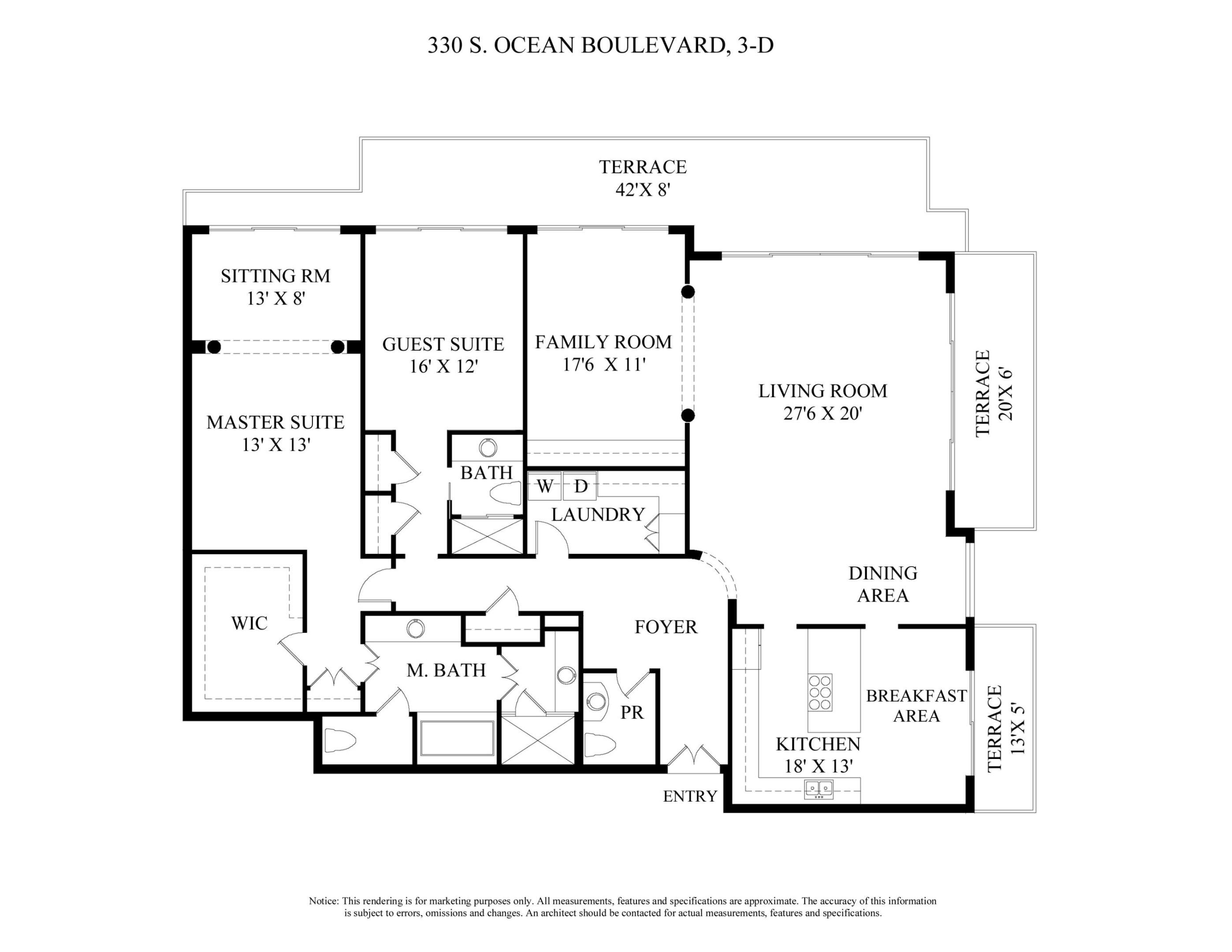 THREE THIRTY OCEAN CONDO - Residential