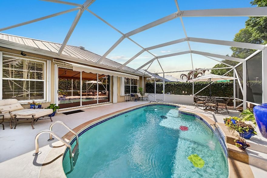 Welcome to 2857 SW Brighton Way in the highly sought-after Meadows at Martin Downs in Palm City where comfort, convenience, and Florida living come together effortlessly. This popular Divosta-built "Hampton" model offers 3 bedrooms, 2 bathrooms, and nearly 2,000 square feet of well-designed living space, all on one level. Inside, you'll find a bright, open layout with spacious living areas, split-bedroom privacy, and thoughtful upgrades that create a warm, move-in-ready feel. Step outside to your private retreat, featuring a screened pool ideal for year-round enjoyment and entertaining. Whether it's quiet mornings or weekend gatherings, this backyard delivers the Florida lifestyle that buyers are searching for. Quick move-in available on this special opportunity in the heart of town!