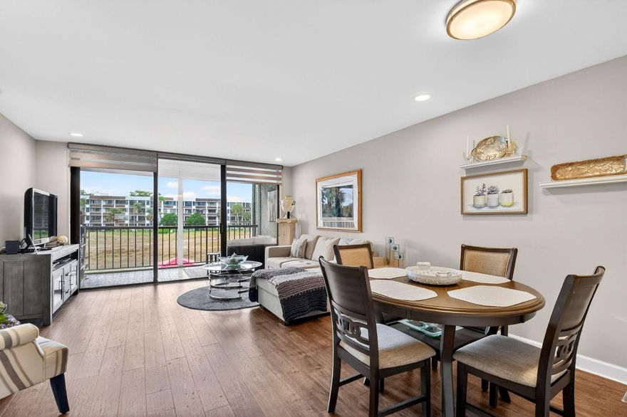 This turnkey 55+ condo is nestled within the sought-after Fountains community of Lake Worth. Fully renovated top to bottom with new flooring, updated kitchen, remodeled bathrooms, and finishes that truly stand out. Not just cosmetic: AC is 4 years old, water heater 2 years old - the big-ticket items are already taken care of. In-unit washer and dryer included.  A reliable tenant is already in place and would love to stay, making this an effortless ownership experience from day one. HOA covers cable, internet, water, exterior pest control, building insurance, and roof maintenance. Resort-style amenities include a pool, fitness center, library, and on-site management, all within a beautifully maintained community. Assigned parking, second-floor garden views, and 1,000 sq ft of move-in ready!