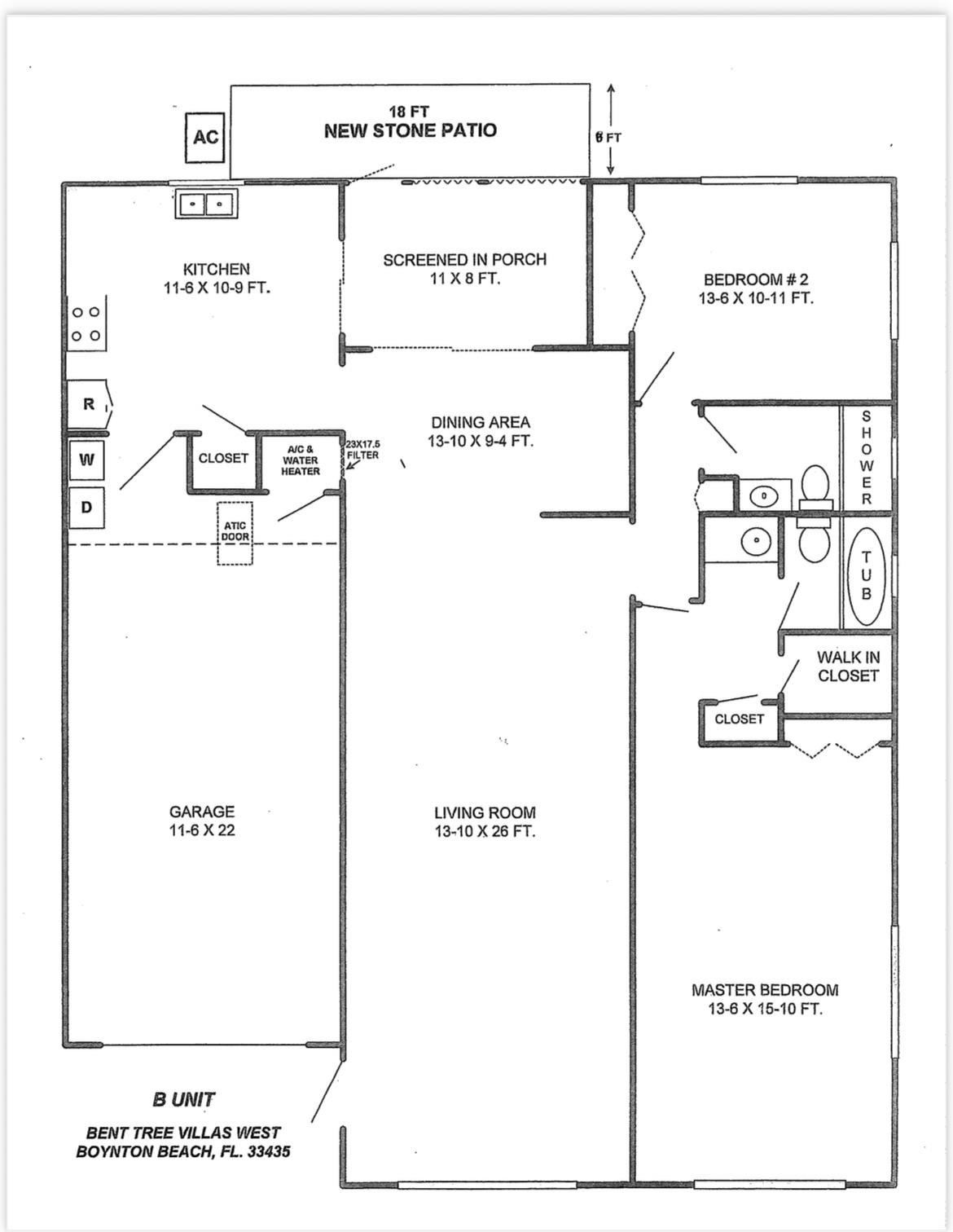 Bent Tree Villas West Con - Residential