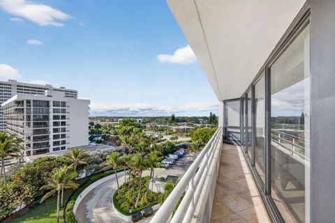 Tiny photo for 1500 S Ocean Boulevard #606, Boca Raton, FL 33432 (MLS # R11157895)
