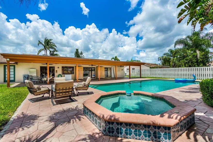 This is the home you have been waiting for! Lovely 5-bedroom, 3-bath Shenandoah home in Davie perfect for a family and makes entertaining a breeze! The open areas have room for your family and friend gatherings, and afterwards, lounge by your pool and enjoy the large covered patio with room for all to enjoy. Huge corner lot with plenty of room for your boat or RV. Large circular driveway for plenty of parking. Great family neighborhood with community park. New Fire Station near by almost completed. Come see this house and make it your home. Please enjoy virtual tour attached.