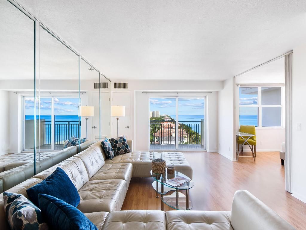 Photo of 4505 S Ocean Boulevard #1004, Highland Beach, FL 33487 (MLS # R11029880)