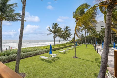 A home in Highland Beach