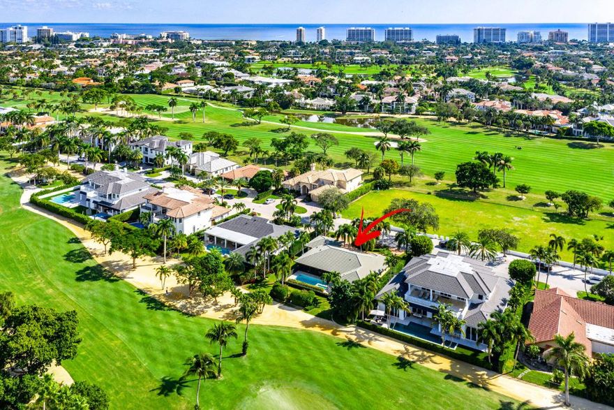 Set along the 3rd green of the Jack Nicklaus Signature Course, 1851 Thatch Palm Drive offers effortless single-story living with a serene golf course backdrop. Spanning over 2,400 square feet, the home is thoughtfully arranged with three bedrooms and two baths and is ideal for a home office or private retreat.
 
A brick-paver circular driveway and covered entry create a polished arrival, leading into light-filled interiors enhanced by plantation window coverings and seamless, step-free transitions throughout. The spacious primary suite enjoys tranquil pool views and a comfortable sense of separation, while the overall layout balances openness with privacy.
 
Outdoors, the gated backyard is designed for relaxed entertaining, featuring a custom heated pool and spa, along with a screened lanai complete with summer kitchen and lounge areaperfect for enjoying Florida living year-round. Additional features such as natural gas and a generator add peace of mind and everyday convenience.