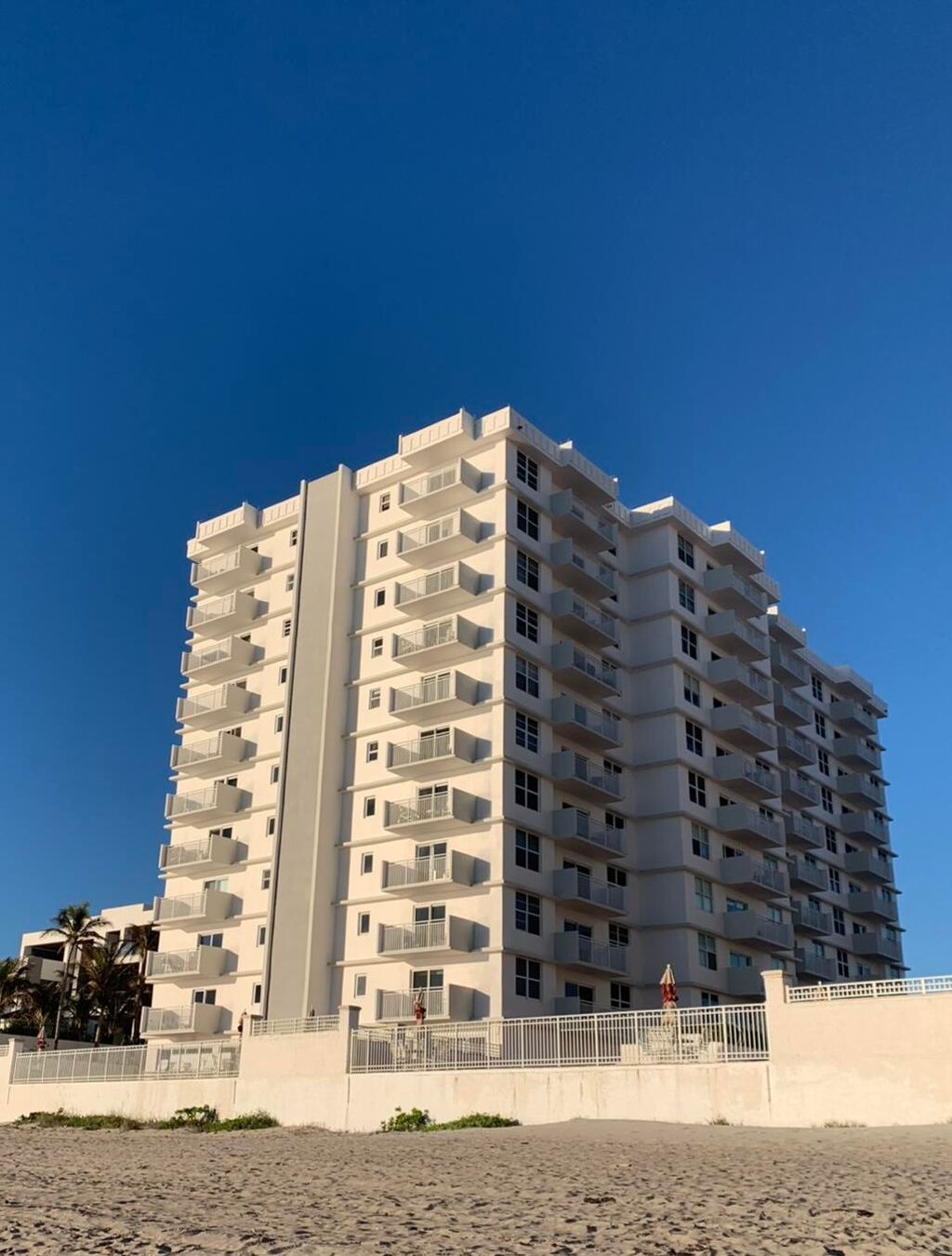 Photo of 4505 S Ocean Boulevard #208, Highland Beach, FL 33487 (MLS # R11021300)