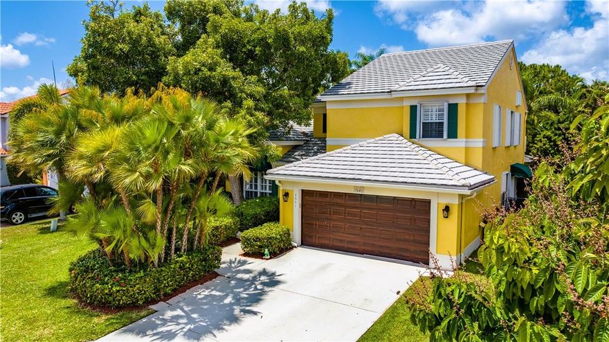 RARELY AVAILABLE 4BR/3BA pool home, located in Wildwood Estates; one of Coconut Creek’s most desirable family neighborhoods. This home boasts a great footprint with grand entrance foyer. Vaulted living room ceiling and many upgrades and tasteful details throughout. The first-floor room can be used as a den, office or cozy guest room. Light and airy with French sliding glass doors that accentuate the secluded free-form pool and lush tropical landscape. This home backs up to a private golf course offering considerable backyard privacy. Generous closet space and plenty of room for a growing family. Crown molding & Plantation shutters throughout. AC ~ 5-yrs, WH ~ 4-yrs. Being sold unfurnished. Great schools close to home. SHOWINGS between 1 and 6 and by appointment ONLY.