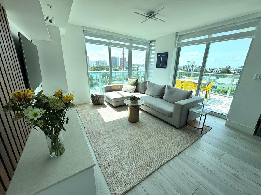 Enjoy serene island living in this bright and spacious top-floor 2-bedroom with an open space that can be converted to a den or 3rd bedroom, with a 2-bathroom corner residence at The Palms in beautiful Bay Harbor Islands. This well-appointed home offers comfort and privacy, along with access to amenities including a rooftop pool, jacuzzi, BBQ area, and a terrace with great city and water views. Perfectly located, you’ll be within walking distance to the beach, A+ public school, religious institutions, and the renowned Bal Harbour Shops. Experience the charm of island life at an unbeatable value, in a community that blends tranquility with the prestige of one of South Florida’s fastest-growing luxury destinations.