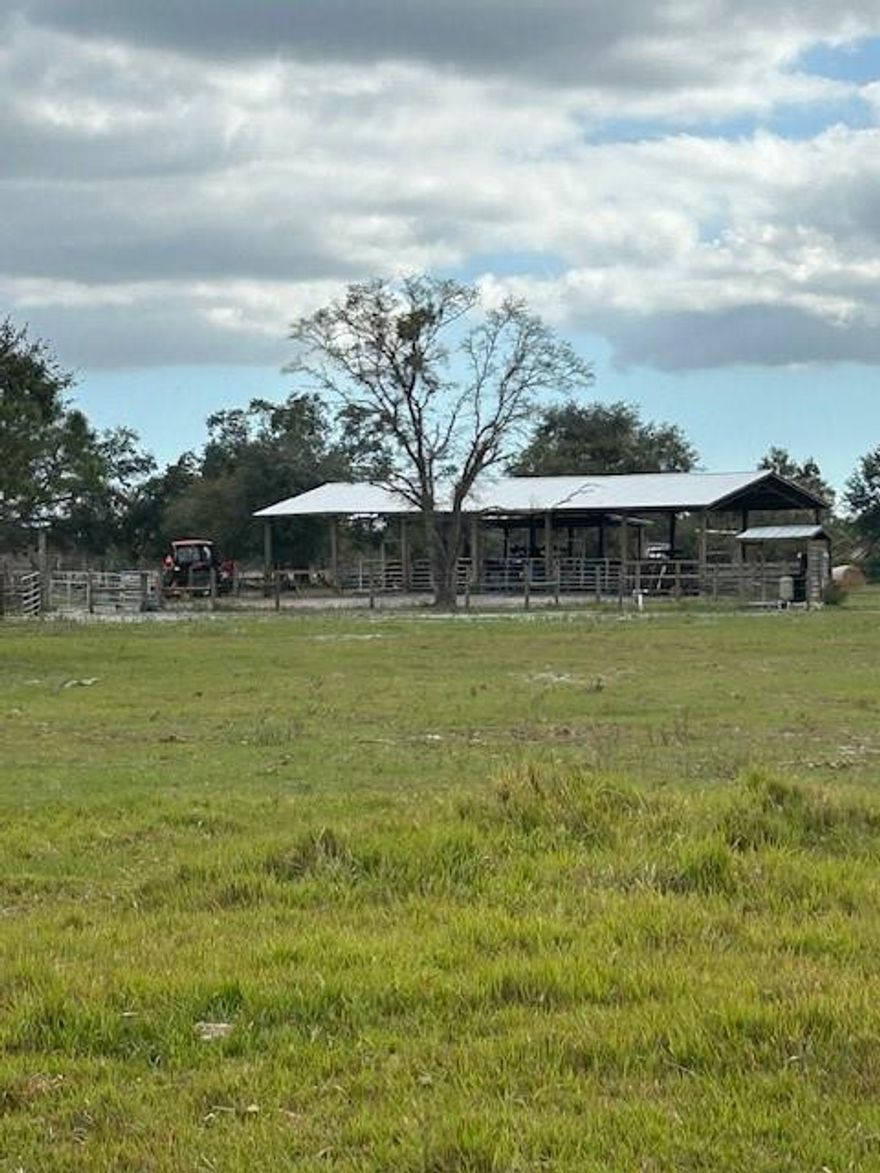 Bring the horses and cows to this beautiful, improved corner acreage.  Just under 10 acres located in Country Hills Estates, this land is fenced and cross fenced with a round pen.  36 x 72 barn with a 12 x 36 lean to, also has underground electricity and water.  Water filtration system.  Lots of trees and ready to build your dream home.